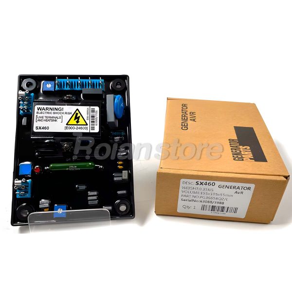 Regulador Automatico Voltaje SX460 Control Motor Diesel AVR