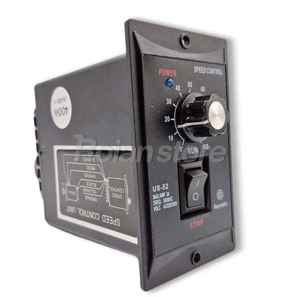 Controlador Regulador Pwm Velocidad Motor 400w 220v Ac 3A