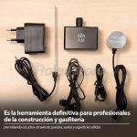 Detector Fugas Agua Herramienta Gasfiter Geofono HY929 - Imagen 2