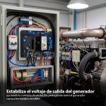 Regulador Automatico Voltaje SX460 Control Motor Diesel AVR - Imagen 2