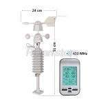 Estacion Meteorologica Temperatura Anemometro WS0232 Mod2 - Imagen 4