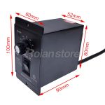Controlador Regulador Pwm Velocidad Motor 400w 220v Ac 3A - Imagen 4