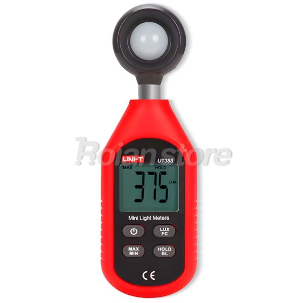 Luxometro Digital Uni-t UT383 Medidor Luz 199,900 Lux LCD