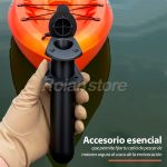 Porta Cañas Empotrado Lancha Bote Kayak Embarcacion Negro - Imagen 6