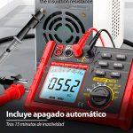 Medidor Megohmetro Digital Aneng MH-15 Resistencia Tension - Imagen 7