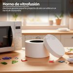 Horno Vitrofusion Vidrio Fundido Igloo Para Microondas Mod2 - Imagen 2