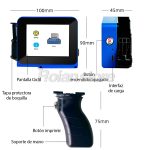 Mini Impresora Inyeccion Tinta Portatil 2 Cartuchos Mod4 - Imagen 3