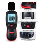 Medidor Nivel Ruido Sonometro LCD Wintact WT85B 30 - 130 dBA - Imagen 4