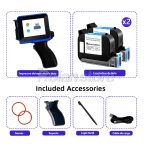 Mini Impresora Inyeccion Tinta Portatil 2 Cartuchos Mod4 - Imagen 4