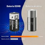 Bateria Pila Litio Li-SOCl2 EEMB ER14250 1/2 AA 1200mah 3.6v - Imagen 5