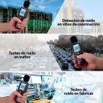 Medidor Nivel Ruido Sonometro LCD Wintact WT85B 30 - 130 dBA - Imagen 5