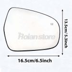 Luneta Espejo Retrovisor Suzuki Vitara SX4-Cross Derecho - Imagen 6