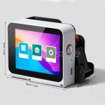 Mini Impresora Inyeccion Tinta Portatil 12mm Tactil LCD - Imagen 6