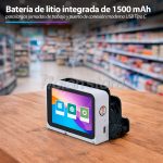Mini Impresora Inyeccion Tinta Portatil 12mm Tactil LCD - Imagen 7