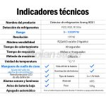 Detector Fuga Gases Refrigerantes R22 R32 R134a Aneng HD01 - Imagen 3