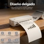 Impresora Termica A4 Portatil Bluetooth Android Apple USB - Imagen 4