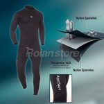 Traje de Neopreno Manga Larga Hombre Buceo Surf Pesca M - Imagen 5