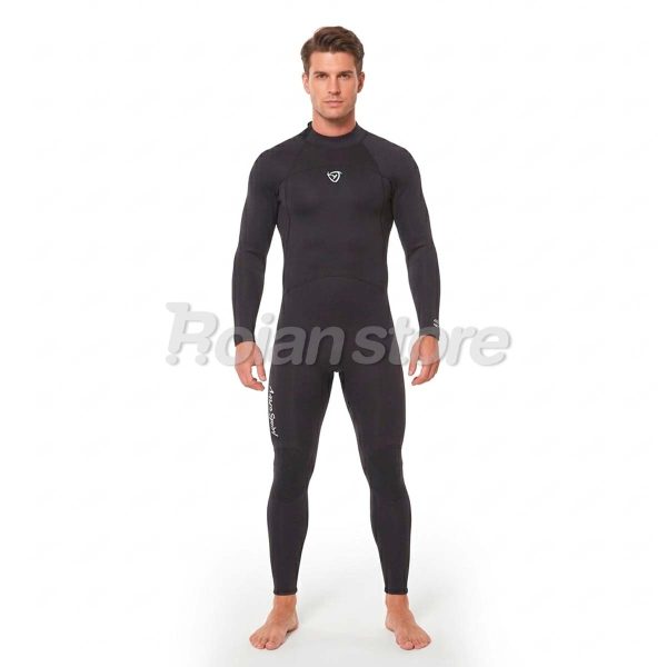 Traje de Neopreno Manga Larga Hombre Buceo Surf Pesca M