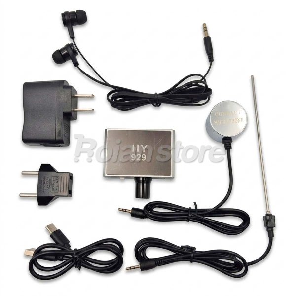 Detector Fugas Agua Herramienta Gasfiter Geofono HY929 Mod2