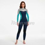 Traje de Neopreno Manga Larga Mujer Buceo Surf Pesca S