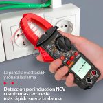 Tester Mini Pinza Multimetro Amperimetro Aneng ST180 600V - Imagen 2