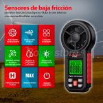 Anemómetro Termómetro Kite Surf Parapente Habotest HT5005 - Imagen 2