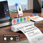 Impresora Termica A4 Portatil Bluetooth Marklife X8 Papel A4 - Imagen 2