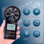 Anemometro Digital Termometro HoldPeak HP-6000WM-APP HVAC - Imagen 3