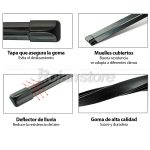 Plumillas Set x3 Limpiaparabrisas Ford Explorer 2020-2024 - Imagen 2