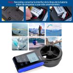 Anemometro Digital Termometro HoldPeak HP-6000WM-APP HVAC - Imagen 5