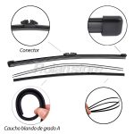 Plumillas Set x3 Limpiaparabrisas Ford Explorer 2020-2024 - Imagen 5