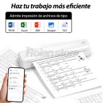 Impresora Termica A4 Portatil Bluetooth Marklife X8 Papel A4 - Imagen 7