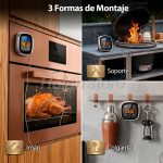Termometro Digital LCD Grill Carne Barbacoa Horno Inoxidable - Imagen 4
