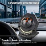 Brujula Inclinometro 2 en 1 Auto Lancha Barco Navegacion - Imagen 2