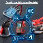 Probador Analizador Bateria Digital Aneng BT175 LCD 12/24V - Imagen 3