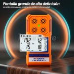 Medidor Multi Gases 4 en 1 CO H2S O2 LEL Alarma Nohawk - Imagen 3
