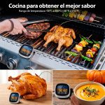 Termometro Digital LCD Grill Carne Barbacoa Horno Inoxidable - Imagen 3