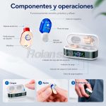 Audifonos Ortopedico Sordera Recargable Cancelacion Ruido M2 - Imagen 7