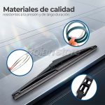 Plumilla Brazo Limpiaparabrisas Trasero MG ZS 2017 - 2023 - Imagen 5
