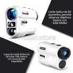 Telemetro Laser 1000 M Medidor Distancia Velocidad Golf Mod5 - Imagen 5
