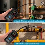 Detector fuga Gas Combustible Portatil Alarma Mestek CGD02A - Imagen 3