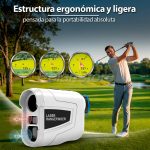 Telemetro Laser 800 M Medidor Distancia Velocidad Golf Caza - Imagen 5