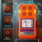 Medidor Multi Gases 4 en 1 CO H2S O2 LEL Alarma Nohawk - Imagen 6