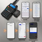 Programador Bluetooth Para Walkie-Talkie ABBREE Ios Android - Imagen 7
