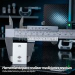 Pie Metro Vernier Calibrador Mitutoyo 0.02/150mm - 0.001in - Imagen 2
