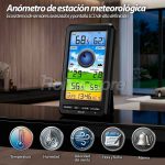 Estacion Meteorologica Temperatura Anemometro Viento WS0214 - Imagen 3