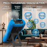 Detector Calidad Aire Calidad Digital Pm2.5 Tvoc Holdpeak - Imagen 5