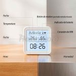 Reloj Sensor Interior Temperatura Humedad Wifi Tuya Alexa M4 - Imagen 6